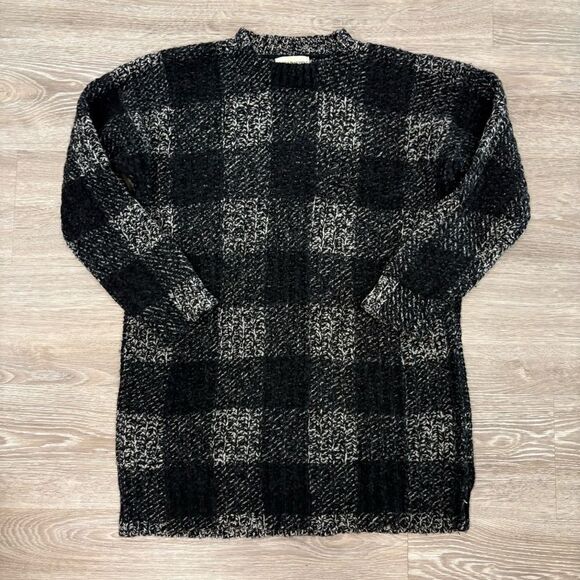 Denim & Supply Ralph Lauren Sweaters - Denim & Supply Ralph Lauren Sweater Women's XS Grey Plaid 100% Wool Oversized